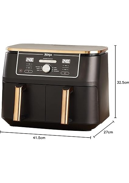 Foodi Max Dual Zone 9.5l Exclusive Airfryer “6 Fonksiyon ve Mega Çift Sepet Teknolojisi” modelleri