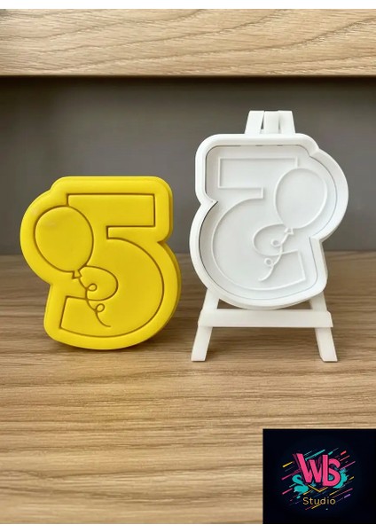 5 Yaş Doğum Günü Kurabiye Kalıbı ve Şeker Hamuru Şekillendirici fiyatları