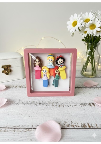 Tokamia Ahşap Kutulu Prenses 5'li Toka Seti fiyatları