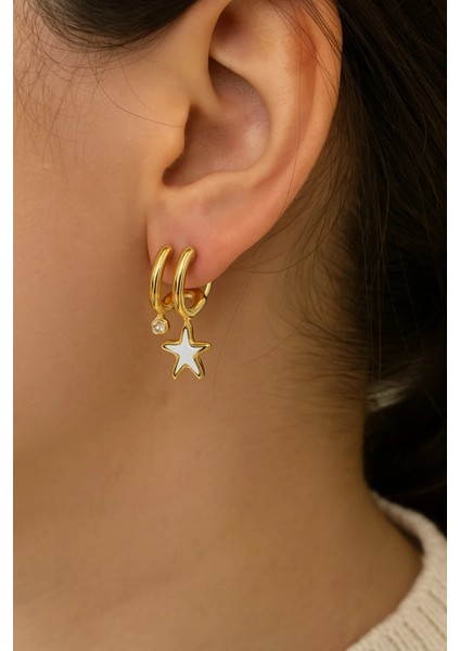 Yıldız Çelik Küpe