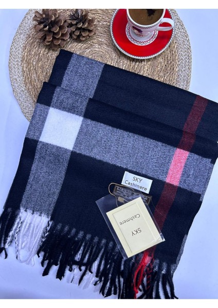 % 100 Yün Kaşmir Omuz Şal