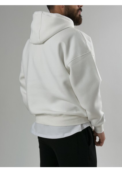 Erkek Şardonlu Ekru Hoodie COC2603 indirimleri