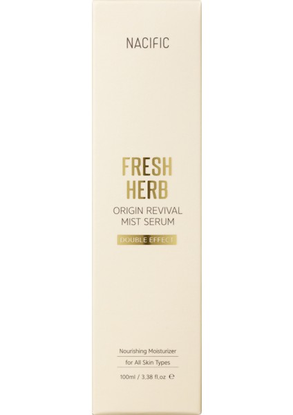 Fresh Herb Origin Mist Serum 100 ml , Canlandırıcı & Nemlendirici Sprey Serum , Anında Tazelik fırsatları