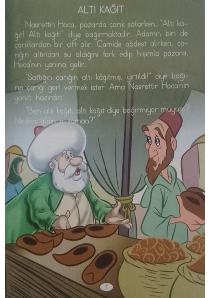 Nasreddin Hoca Fıkraları- Getir Heybemi Al Semerini indirimleri