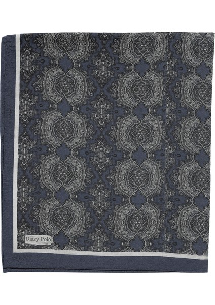 Lacivert Etnik Desenli Şal fırsatları