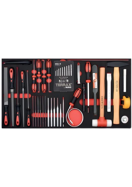 Ceta Form 7 Çekmeceli Dolu Takım Arabası Super Maxi 343 Parça