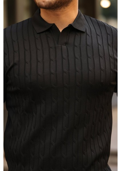 Erkek Saç Örgü Desen Uzun Kollu Triko fiyatları