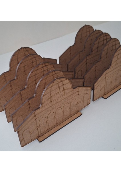 Ahşap Mescidi Aksa Cami Maket Seti, Dini Aktivite ve Hobi Için Güzel Bir Seçim modelleri