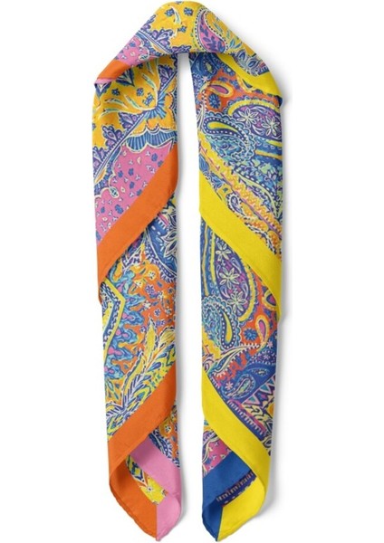 Renkli Etnik Desenli Fular fiyatları