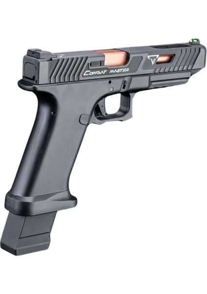Taran Tactical Licensed Jw2 Combat Master Gbb Airsoft Gazlı Blowback Tabanca (Siyah – 6.01MM Iç Namlu, Taktik Sürgülü) modelleri