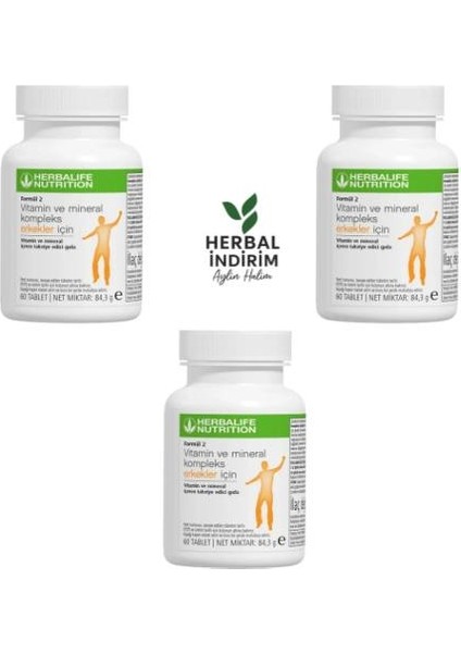 Erkek Vitamini 3'lü Set