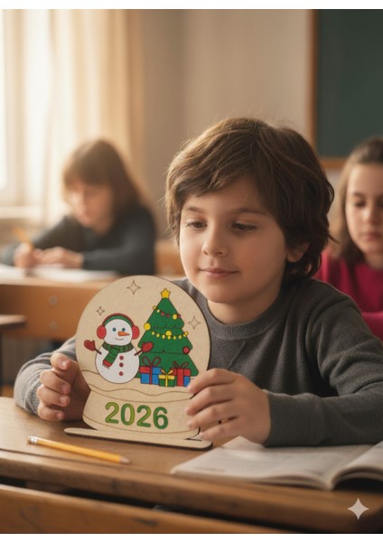 Ahşap Kar Küresi Boyama Seti, Eğlenceli ve Yaratıcı Etkinlik Için Ideal Seçim fiyatları