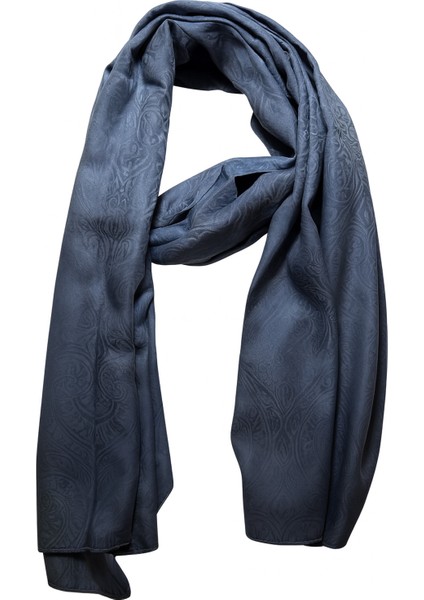 Gri Jakar Desenli Şal - Parlak Dokulu Şık Şal modelleri