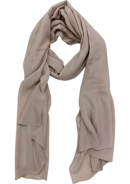 Dokulu Açık Bej Şal