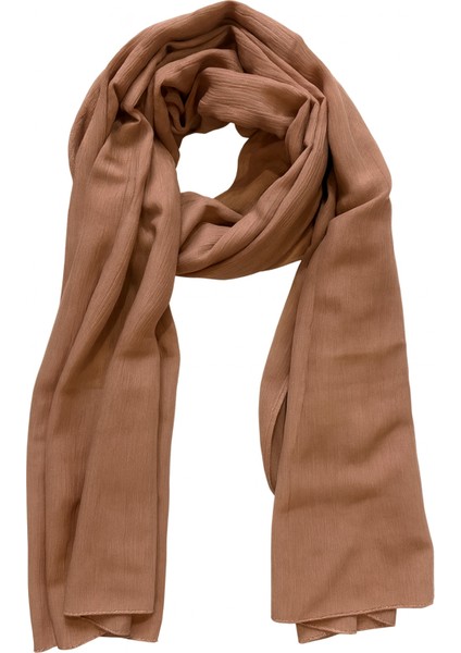 Dokulu Kahverengi Şal