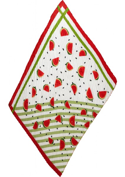 Karpuz Desenli Piliseli Kadın Fular fiyatları