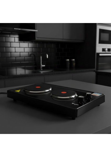 Iki Gözlü Elektrikli Ocak | Ikili Elektrikli Ocak