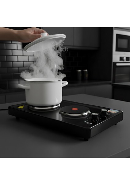 Iki Gözlü Elektrikli Ocak | Ikili Elektrikli Ocak modelleri