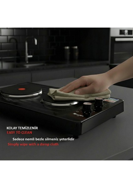 Iki Gözlü Elektrikli Ocak | Ikili Elektrikli Ocak