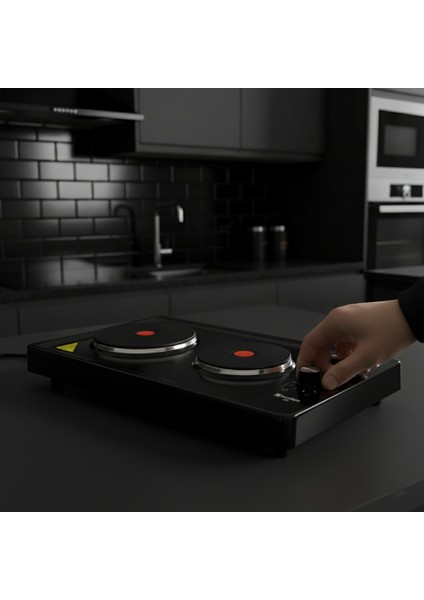 Iki Gözlü Elektrikli Ocak | Ikili Elektrikli Ocak