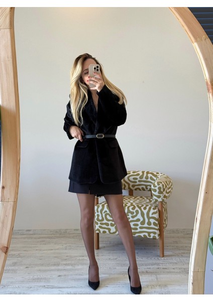 Kırçıllı/kemerli Blazer Ceket fiyatları