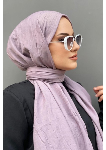 Gül Leylak Bambu Kreş Şal