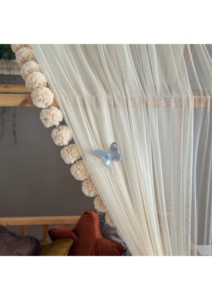 Bal Köpüğü Çift Perdeli Montessori Yatak Cibinliği