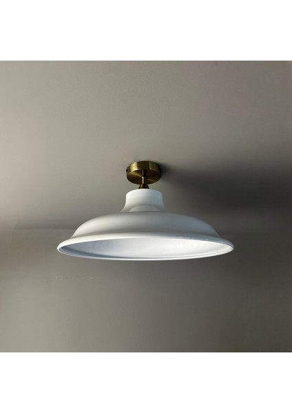 Bergo Beyaz Piramit Plafonyer Başlık Avize Salon Oturma Odası Yatak Odası Sarkıt Modeli fiyatları