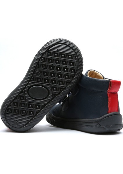 GT08 Kifidis-Kids Ilk Adım Unisex Çocuk Deri Ayakkabı 21-25-21 - Lacivert Deri fırsatları