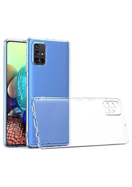 Samsung Galaxy A71 4g Uyumlu Şeffaf Silikon Kılıf