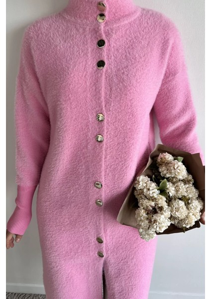 Yumoş Iplik Tesettür Uzun Hırka P-00014475 modelleri