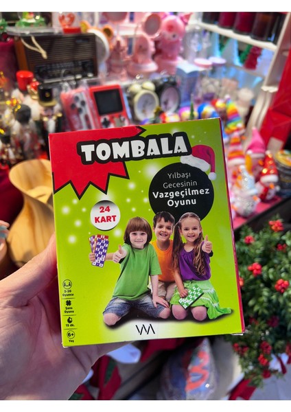 Ombala Yılbaşı Noel Merry Christmas Eğlencesi - Tombala Oyunu modelleri