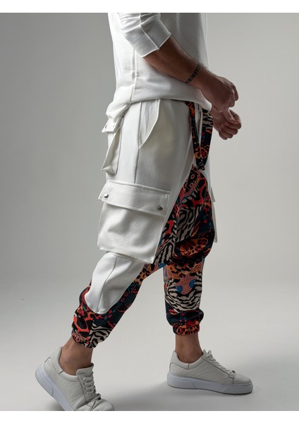 Erkek Garni Etnik Desenli Spor Şalvar COC2571 fiyatları