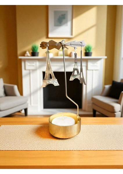 Isı ile Dönen Mumluk – Eyfel Kulesi Modeli, Dekoratif Metal modelleri