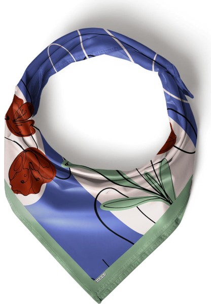 Gül Desenli Bandana Fular fırsatları