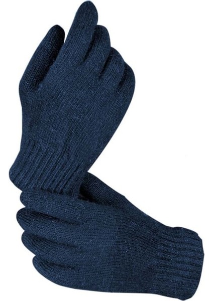 Erkek Eldiven Kışlık Örgü Eldiven Lacivert