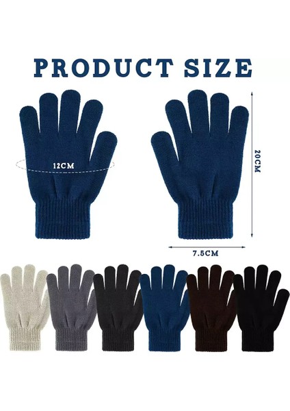 Erkek Eldiven Kışlık Örgü Eldiven Lacivert fırsatları