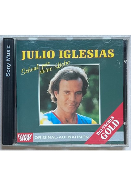 Julio Iglesias Schenk Mir Deine Liebe CD (Orjnal Dönem Baskı Cd)