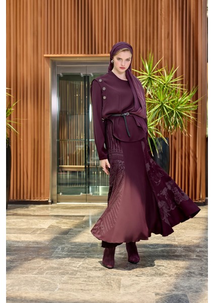 Etek Takım: Bordo 38032 indirimleri