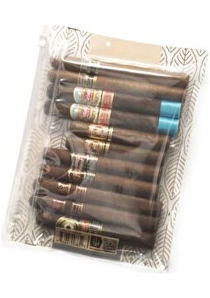 Orta Boy 1 Yıllık Puro Saklama Poşeti Dayanıklı ve Şık Tasarımlı