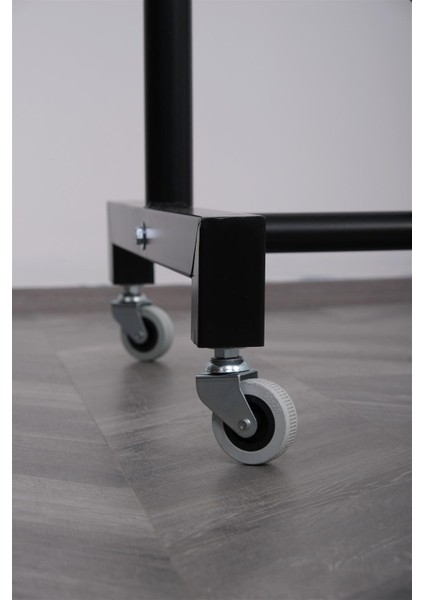 Yuvarlak Borudan Yandan Uzatmalı Askılık Standı Boyalı fırsatları