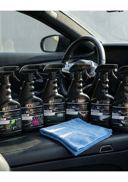 Ultimate Oto Yıkama Seti 6 Parça Premium Ürün ve Mikrofiber 40X40 Bez fiyatları