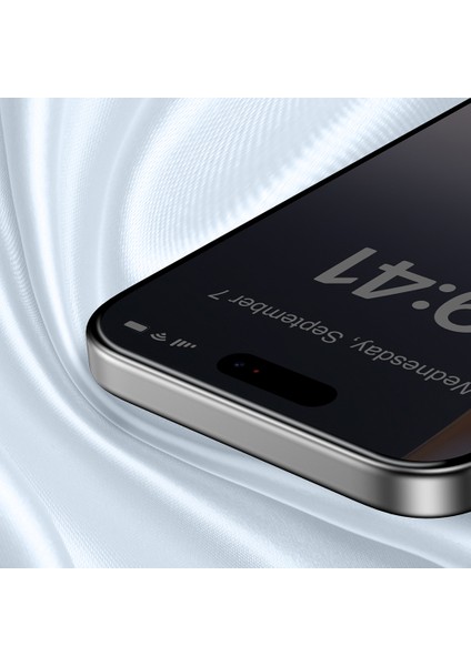 iPhone 17 Pro Raptic Air Glass 2.5d Privacy Hayalet Ekran Koruyucu 2 Adet Uygulama Aparatlı Siyah modelleri