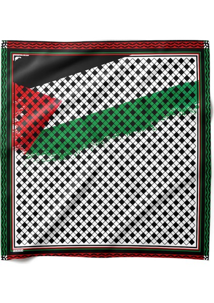 Filistin Desenli Bandana Fular