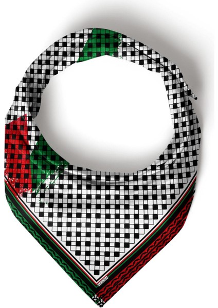 Filistin Desenli Bandana Fular fırsatları