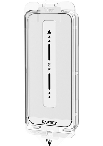 iPhone 17 Pro Uyumlu Raptic Air Glass 2.5d Ekran Koruyucu 2 Adet + Kolay Uygulama Aparatlı Şeffaf