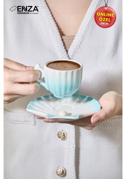 Zümrüt 6'lı Porselen Fincan Takımı fiyatları