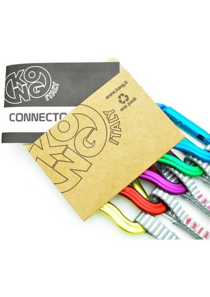Kong Ergo Anniversary Quickdraw Ekspress Set – Hızlı Bağlantı, Dağcılık ve Spor Tırmanış Için Özel Sınırlı Seri modelleri