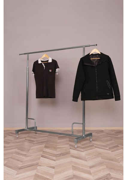 Yuvarlak Borudan Yandan Çıkıntılı Askılık Standı modelleri