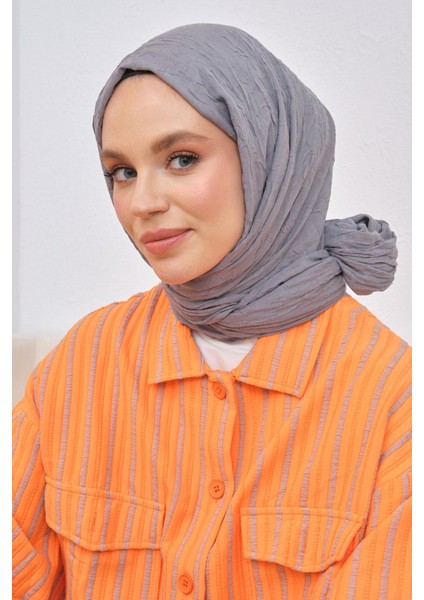 Antrasit Gri Bambu Kreş Şal fiyatları